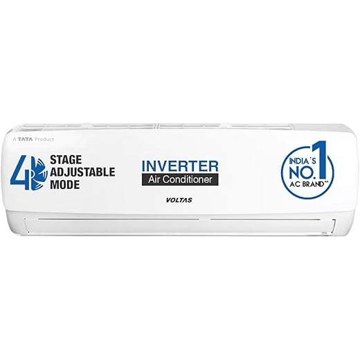 Voltas 1 Ton 3 Star Inverter Split AC Copper LED Display An