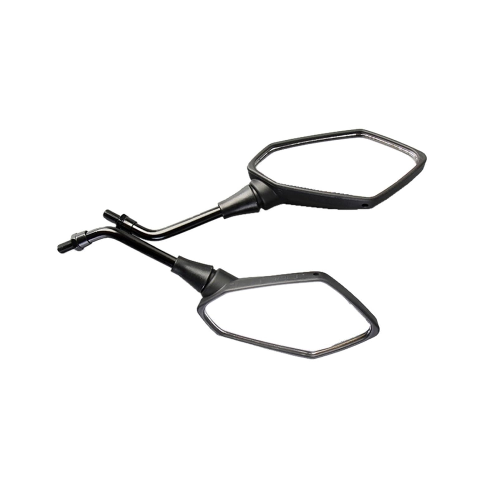 Specchietto retrovisore Universale per Moto, 8 mm, 10 mm, per Scooter e Bici elettriche, 2 Pezzi/Coppia, Convesso Posteriore, per Bici elettriche.