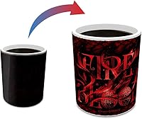 Vista 8 de Morphing Mugs Juego de Tronos – Drogon Battle – Una taza de cerámica que cambia de color de 11 oz – Imagen revelada cuando se añade líquido CALIENTE!