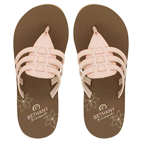 Cobian Girl's Lil Aloha (Toddler/Little Kid/Big Kid) Blush 6-7 Big Kid4