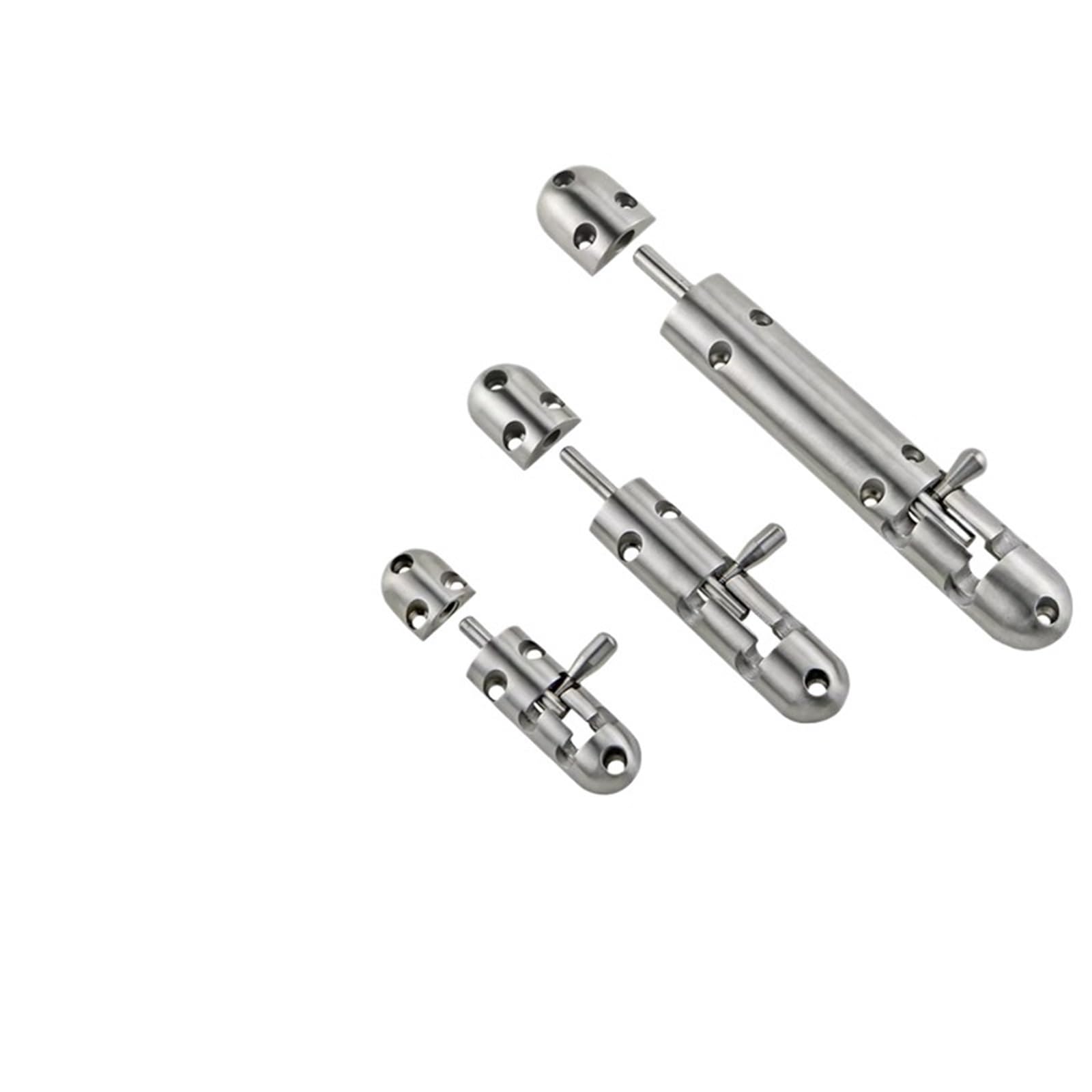 Goupille cylindrique de porte d'armoire en acier inoxydable 304 robuste de 3 pouces
