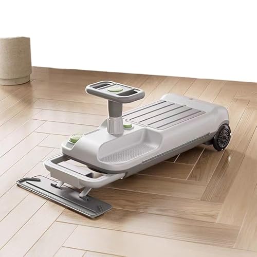 Ziuuihu �d���|���S�[�J�[�g ���|���@�\�t���ق��菜�� �����O�g�p �q����p�ߋ� ���̓��[�^�[LED���C�g���� ���]�h�~360�x�X�e�A�����O �L�k�{�f�B�N���[�j���O���[�h �o�b�e���[���������t���s�v �x�[�W���f���b�N�X���f�� (�O���[ ����)