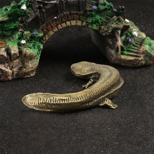 Figurine salamandre laiton idee cadeau bonheur maison