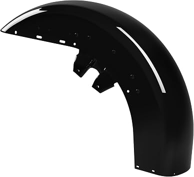 CUSTOM CHROME CCI Vivid Black Front Fender Fit For Harley Touring Electra Glide Road King 1989-2013 2012