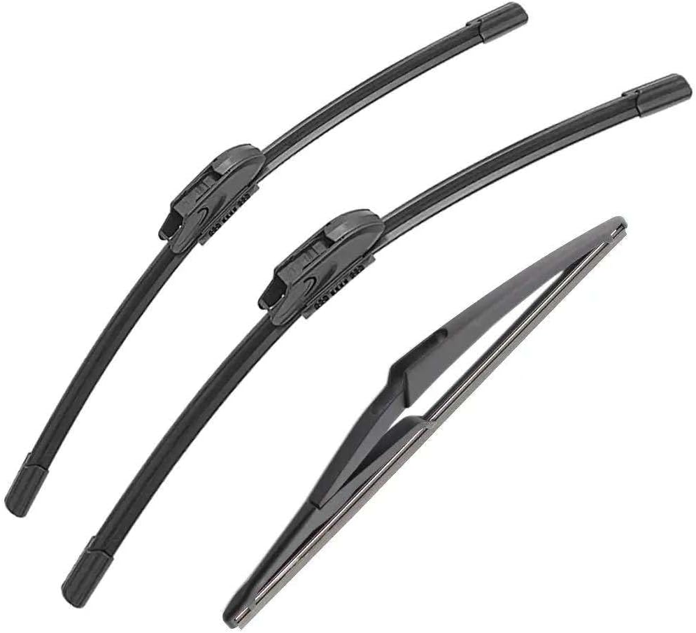 1/2/3PCS 車用ワイパー ホンダ シビック ハッチバック MK7 2000-2005 フロントリアワイパーブレード ブラシ 自