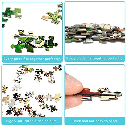 1000 stukjes puzzelspel safflower-1000 3D puzzel volwassenen en kinderen vanaf 10 jaar - Afbeelding 6