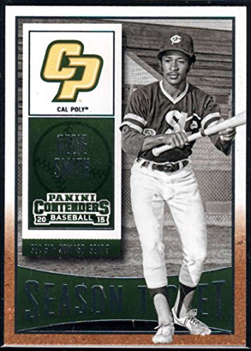 2015 Panini Contenders Season Ticket #74 Ozzie Smith Cal Poly Mustangs