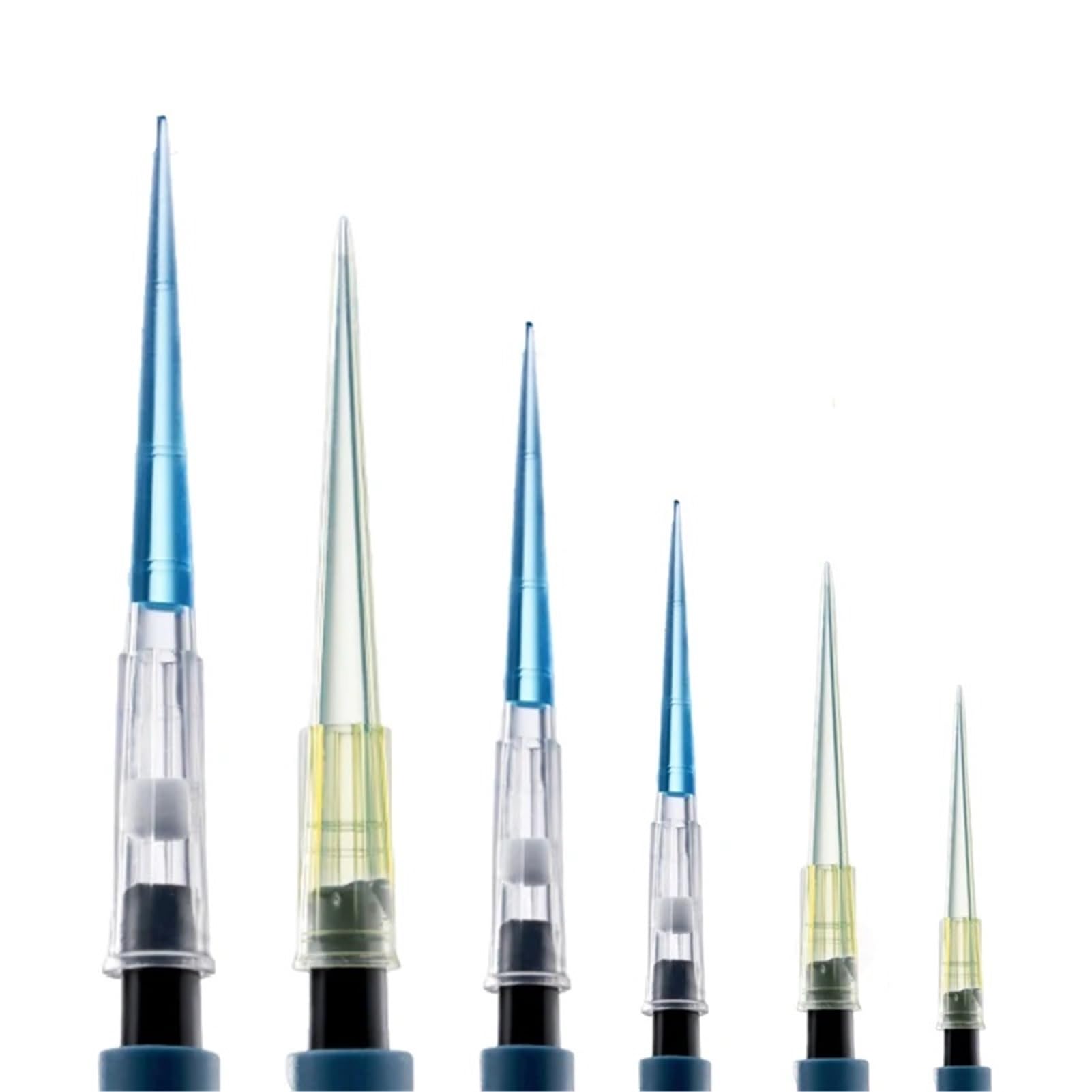 Laborpipette, Labor-Pipettenspitze aus Kunststoff, 10 µl, 200 µl, 1000 µl, 5 ml, 10 ml, Einweg-Mikropipettenspitzen, transparentes Zubehör für Labore(200ul-6 * 89mm 500pcs)