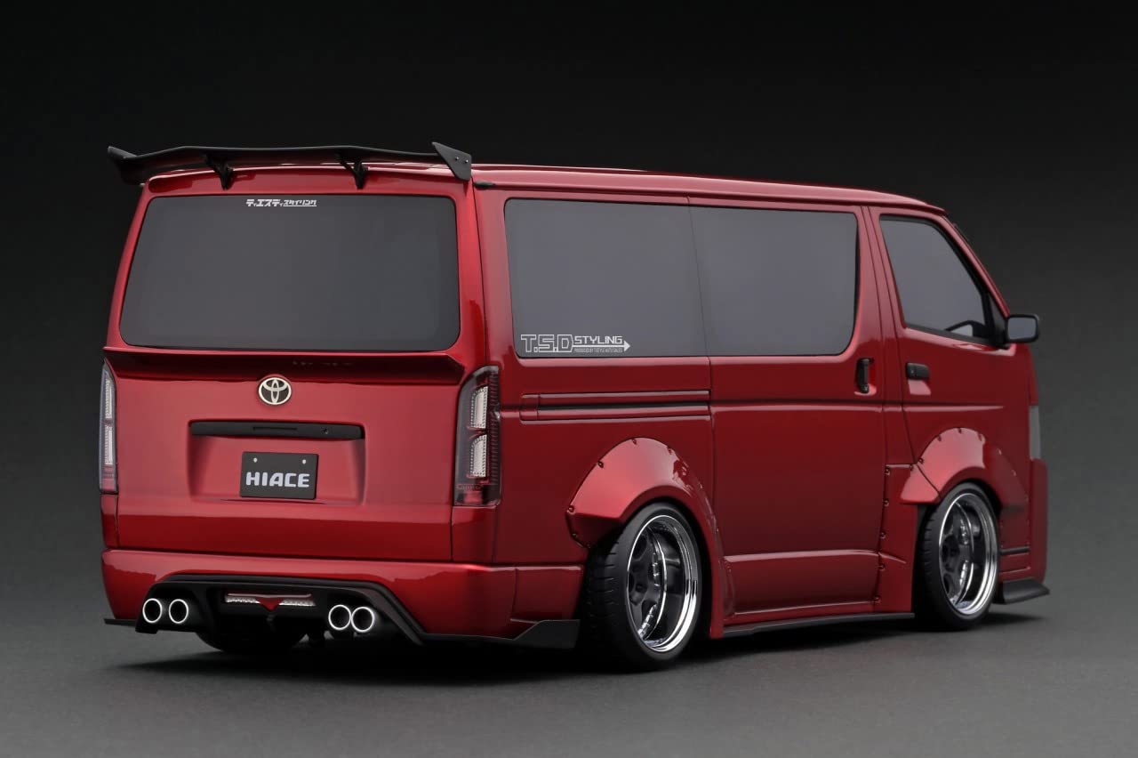 Amazon | ignition model 1/18 T・S・D WORKS HIACE Red Metallic 完成 
