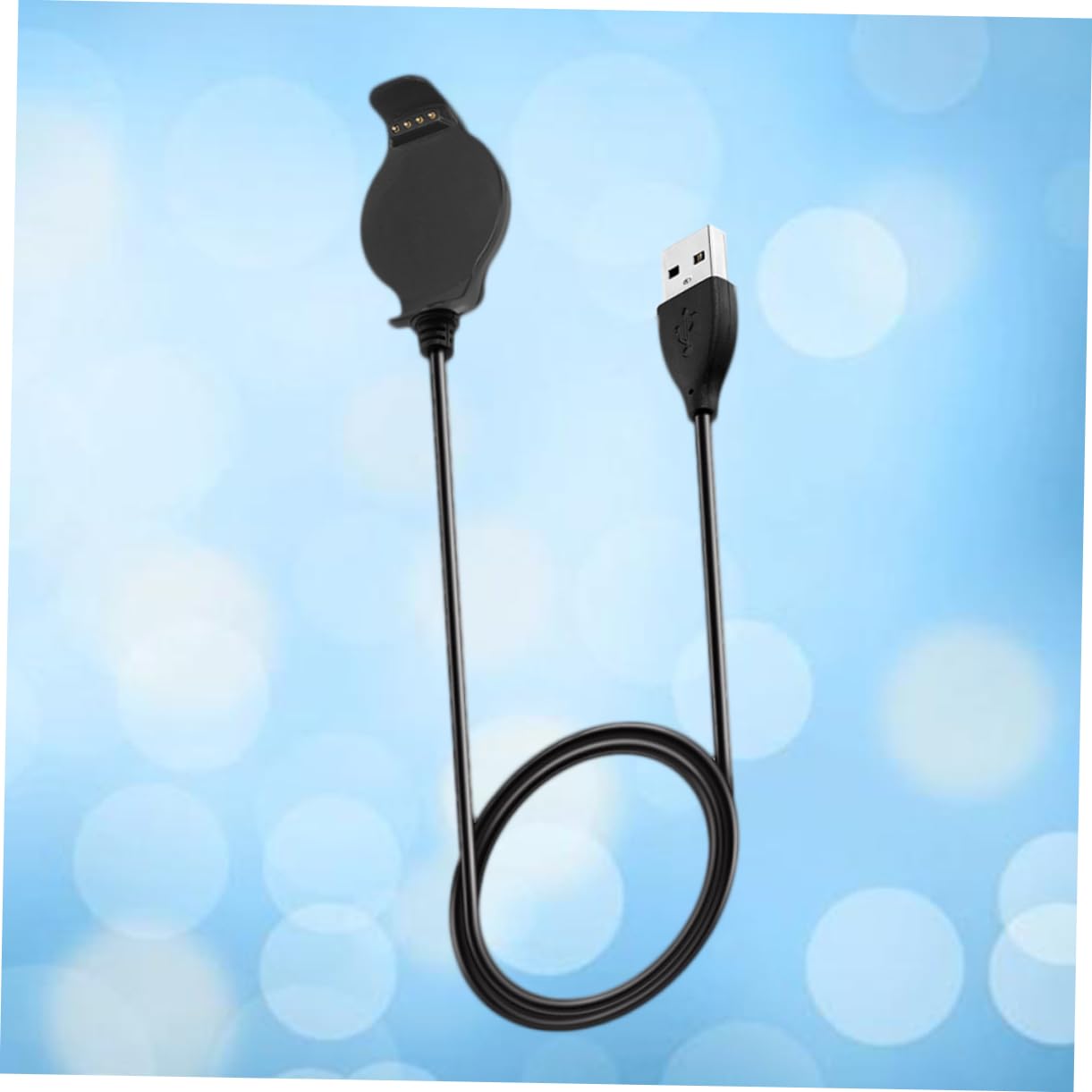 jojofuny 3pezzi per Forerunner Compatibile e Caricabatterie USB per Smartwatch Facile Usare e Anti-interferenza