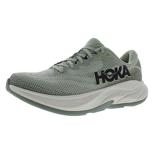 HOKA HOKA Rincon 4 Mens Shoes Size 9, Color: Forest Lichen/Eucalyptus