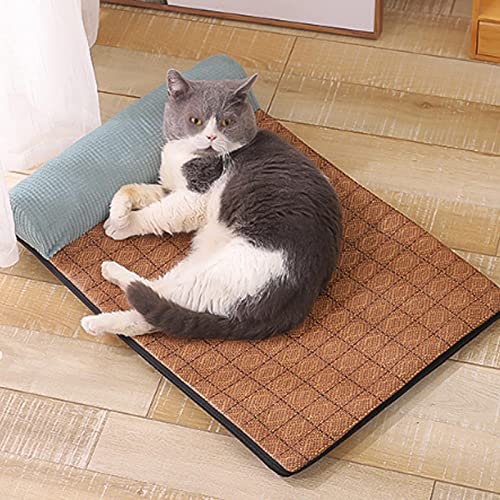 Langya Pet Sleeping Mat Summer Detachable, Non Toxic Material Pet Mat Bed, Washable Soft Breathable Animals Summer Sleeping Mattress, Small Dog Bed Cat Bed All Seasons #TOP3