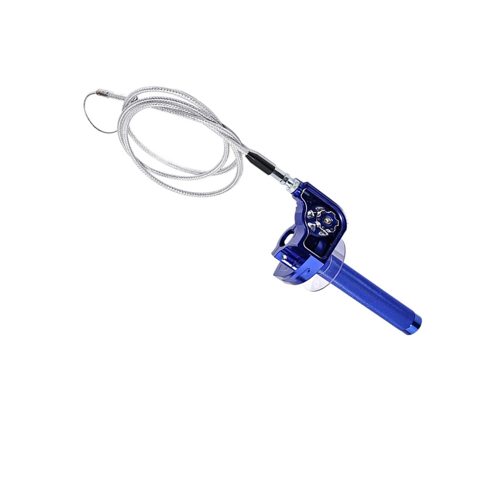 Aluminium Motorrad Gasgriff M10 x 1,5 Gewinde Dirt Bike Scooter 22 mm Lenkersteuerung langlebiger Motorrad-Drehgriff