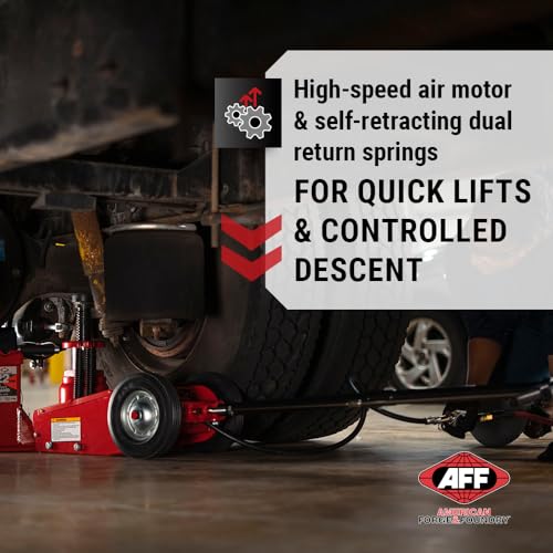 Image of AFF 35 Ton Axle Jack - Single Stage Air Hydraulic Truck Jack