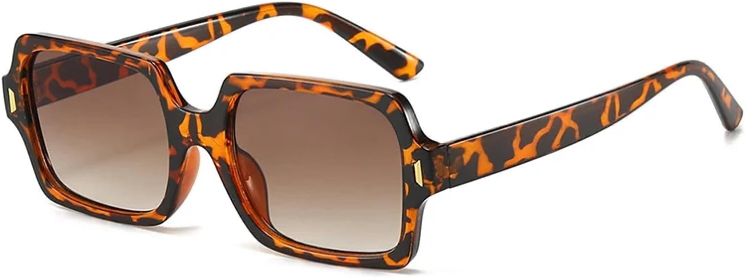 MUTYNE Retro Sunglasses for Women Uv400 Fashion Rivets Men Gradient
