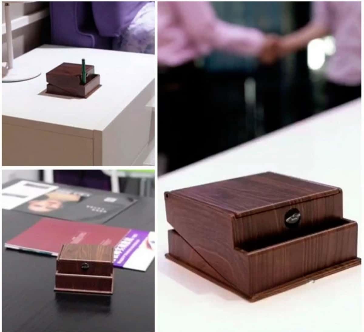 Amazon.com: Automatic Pop-up Cigarette Box - Cigarette Box - Press Type,  Desktop - Car, Office, Bar, Home