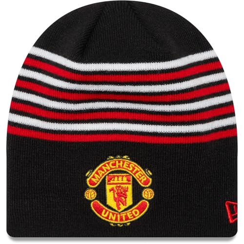 Bonnet Manchester United New Era noir taille unique pour ne plus avoir froid