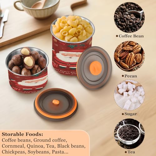 Envase de café hermético acero inoxidable 900ml miniatura 5