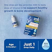 Mommy's Bliss Organic Baby Vitamin D Drops, No Artificial Color, 0.11 Fl Oz — image 2
