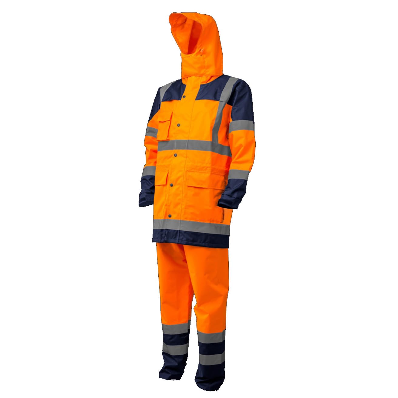Coverguard Ensemble de Pluie Veste + Pantalon Haute visibilité Hydra