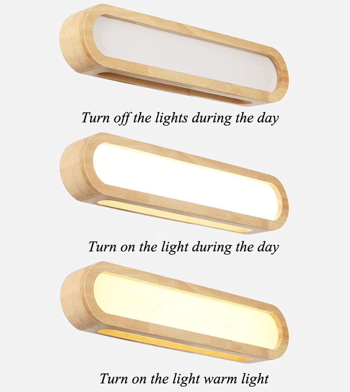 Generico Lampada da parete a LED Compatible with specchio bagno, dimmerabile, solida, a, Compatible with camera letto, comodino, studio, soggiorno, balcone, scala,lampadario