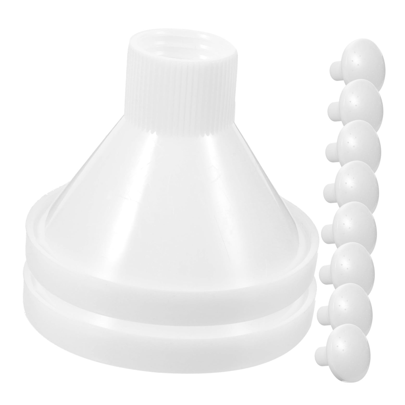 TOYANDONA 3 Series Boquilla De Regadera Múltiple Boquillas Agua Grifo De Riego Pulverizador Caños De Nebulización Para Regar Flores Regadera Manual El Plastico 10 Piezas*3
