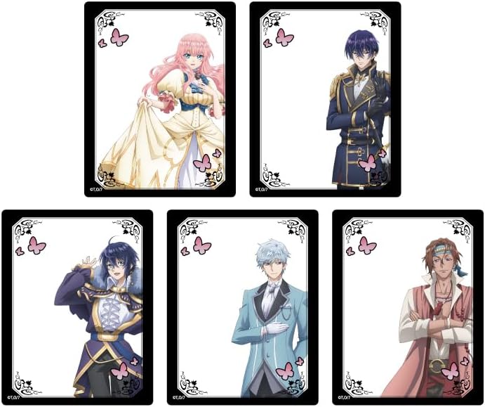 Loop 7th Villain Daughter Enjoy Freely Freely Lives of Bride in Former Enemy Country 01 [Official Illustration] Acrylic Card, Box of 5