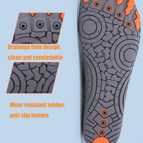 Grounded Freedom Shoes, Hike Barefoot Footwear Womens Men, Wide Toe Box Quick Dry Water Shoes Beach Sneakers4