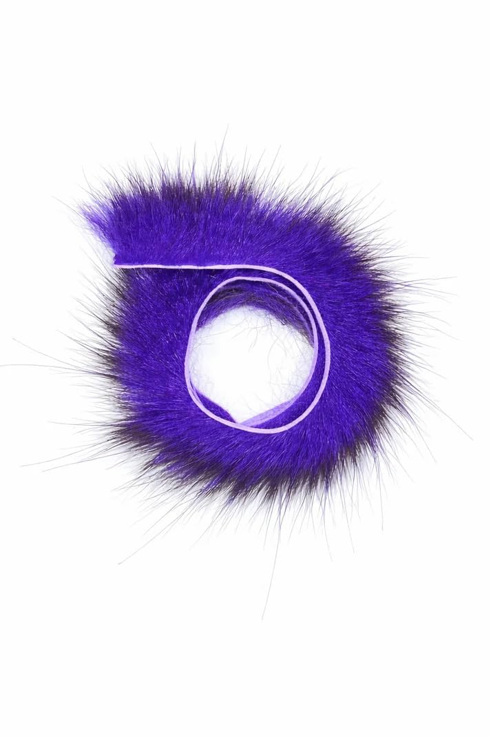 Aqua Flies American Opossum - Purple