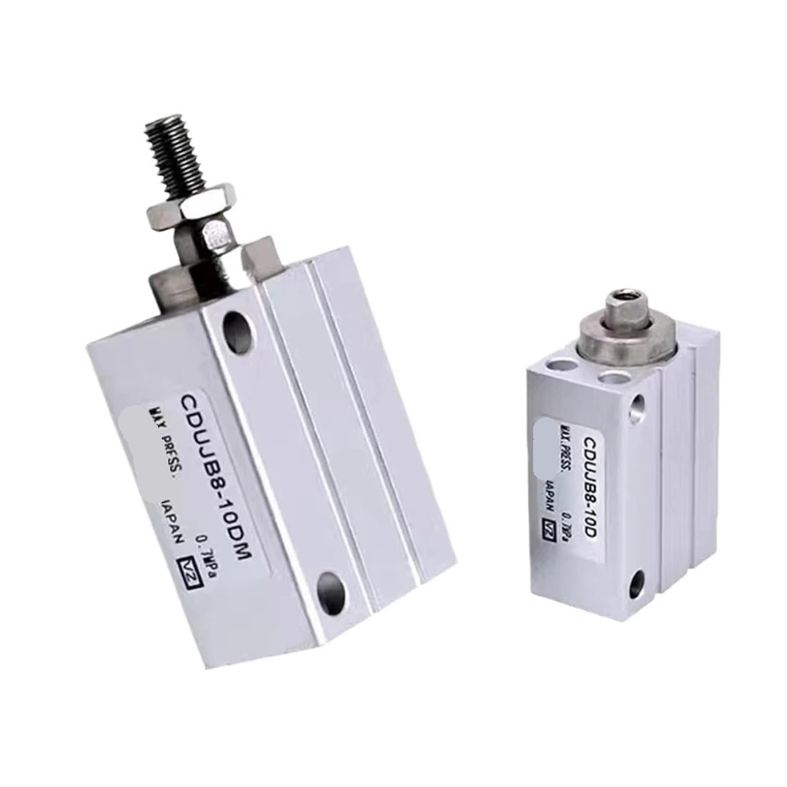 Mini cylindre CUJB6-8D haute précision en alliage d'aluminium