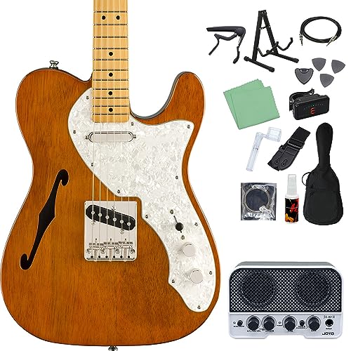 Squier by Fender Classic Vibe f60s Telecaster Thinline Maple Fingerboard Natural GLM^[S14_ZbgyBluetoothڃ~jAvtz eLX^[ XN