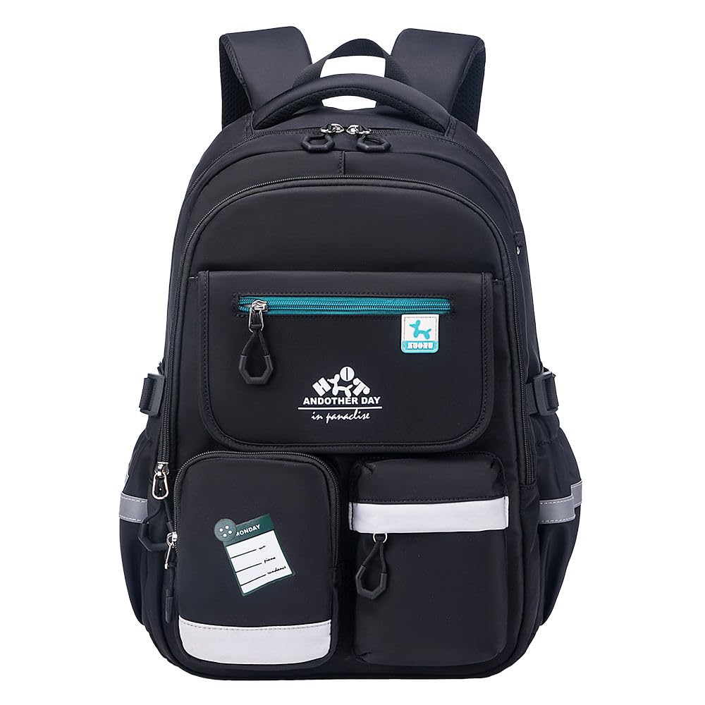 College Laptop Backpack for Women & Teens with Zipper Pouch | School Bag for Girls, Boys | Book Backpack - Cute Accessory | Travel School Bag - Camping, Tuition, Coaching-image-29