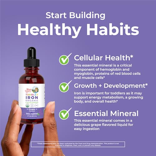 MaryRuth's Organic Toddler Iron Drops