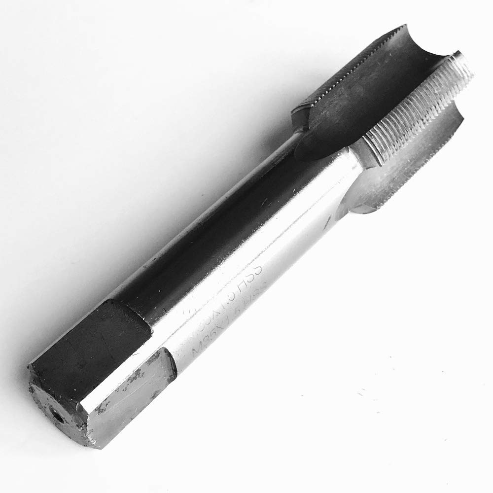 Taraud Machine HSS M36/M37/M38/M39 pas de gamme complète taraud à flûte droite acier métal fer aluminium filetage (Size : M38x1.5)