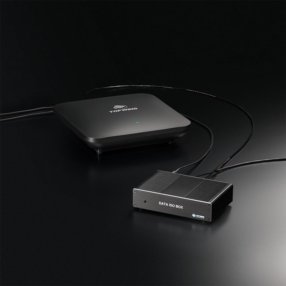 Amazon.co.jp: TOP WING DATA ISO BOX オーディオ専用ルーター (DATA 
