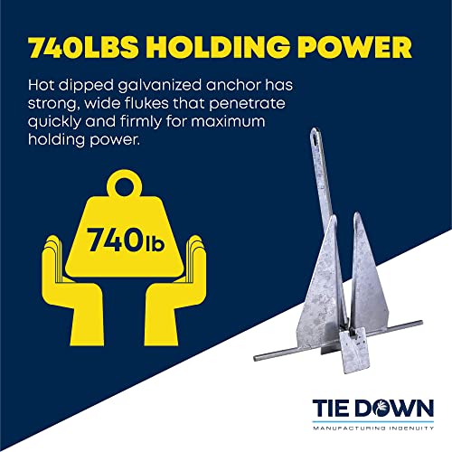 Tie Down Engineering 3000.3318 95045 14 Pound Marine Super Hooker Anchor #TOP3