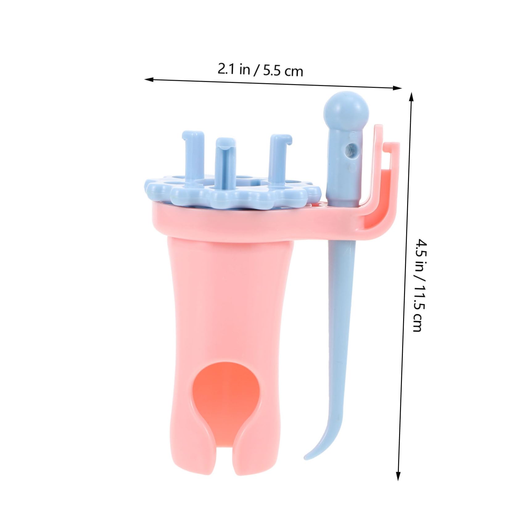 Gadpiparty 1Set Creative Double Head Knitting Device Knitting Tool for DIY Crafts Easy to Use Rope Knitting Machine for Fun Hand Made Projects Great Present for Beginners and Craft