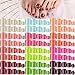 288 Pieces 12 Sets Short False Toe Nails Short Square Artificial Nail Tips Press on Glossy Toe Nails Solid Color Full Cover Square Fake Nails for Nail Art DIY Manicure (Classic-color Pattern)