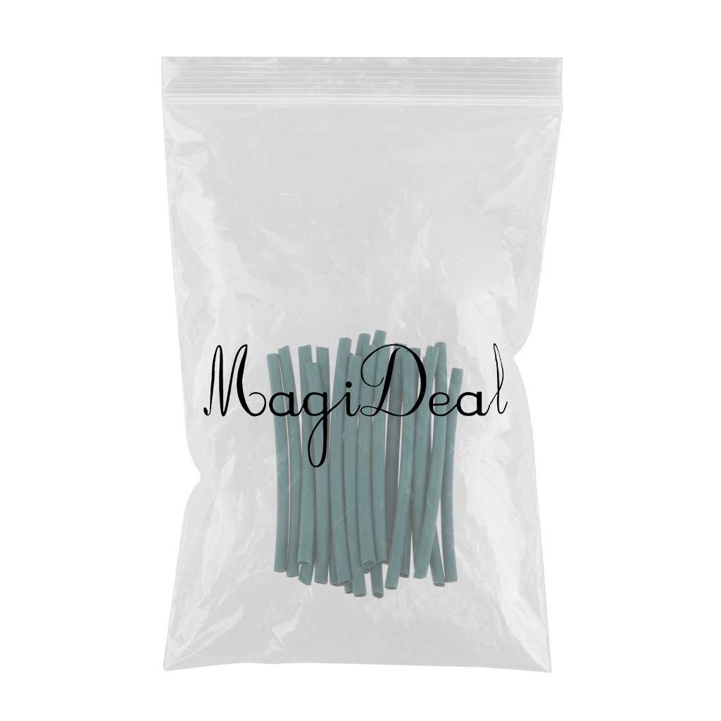 Calandis 20pcs Heat Shrink Tube, Ronnie Rigs Sleeves, Carp Rig Making Tubing Green-picture-27