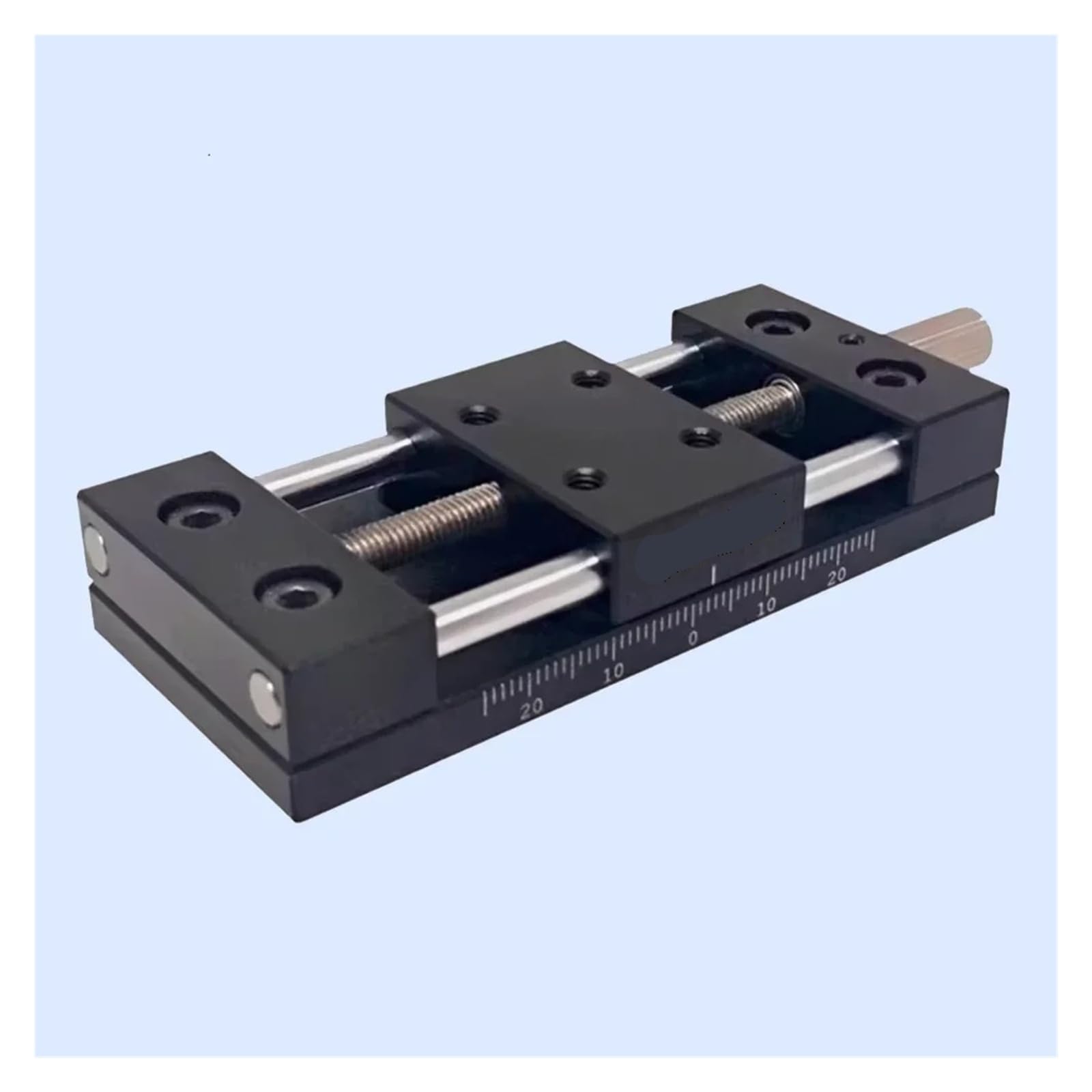 Etapa lineal manual en miniatura, plataforma de traducción precisa, mesa deslizante óptica, deslizamiento lineal de eje Z, PT-SD35 de recorrido de 35 mm