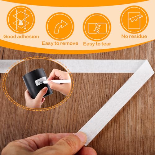 Image of Masking Tape,Adhesive Painting Tape Bulk,Beige White Painters Tapes,General Purpose Masking Tapes for Painting,Labeling,Crafting,School,Home,0.75 inch x 55 Yards x 10 Rolls (550 Total Yards)