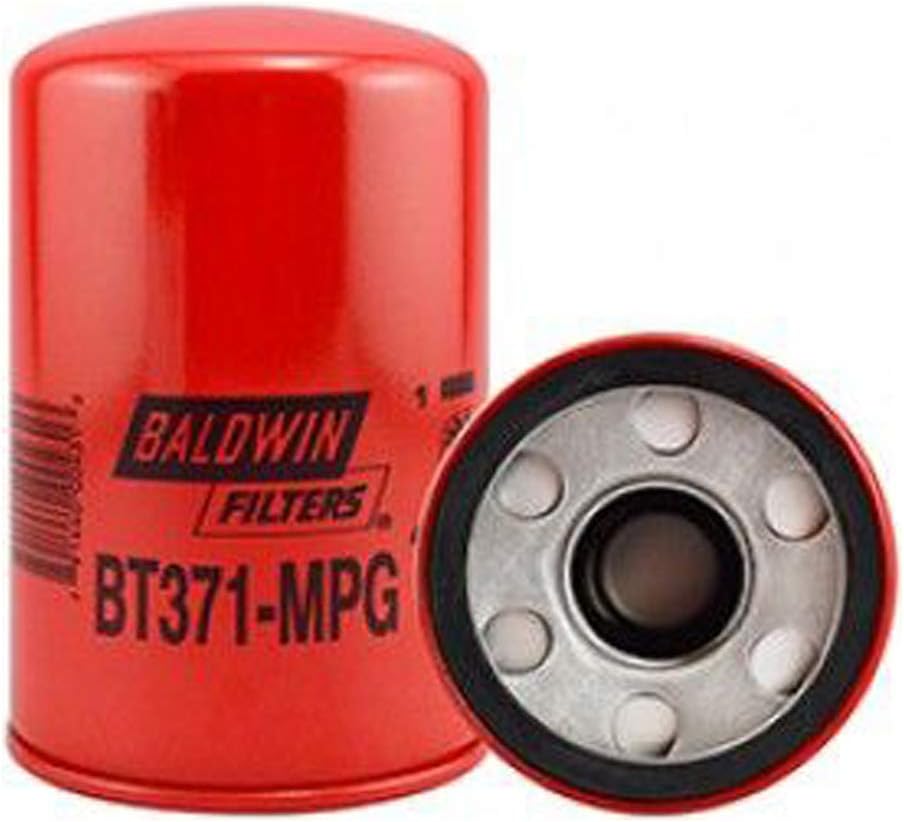 Baldwin Heavy Duty BT371-MPG Hydraulic/Transmission Filter,5-13/32 In