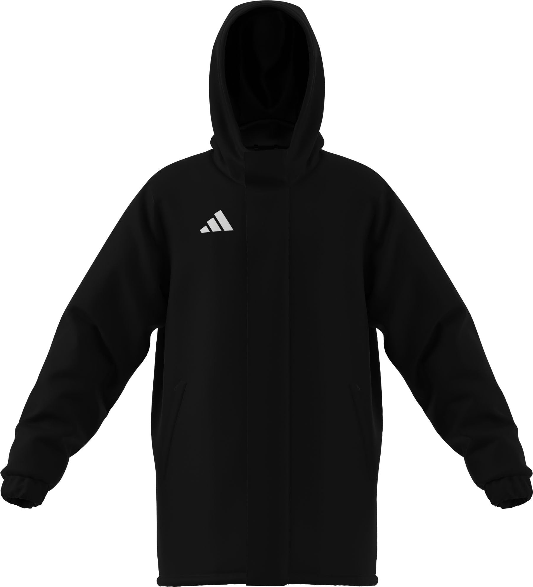 adidas Unisex Kids Entrada26 Stadium Jacket Kids, black/white, 7-8 Years