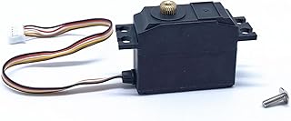 KingVal Replacement 25G Metal Gear Servo RC Parts Compatible with WLtoys 12428 12427 12428-A 12428-B 12428-C 12423 12628 RC Car