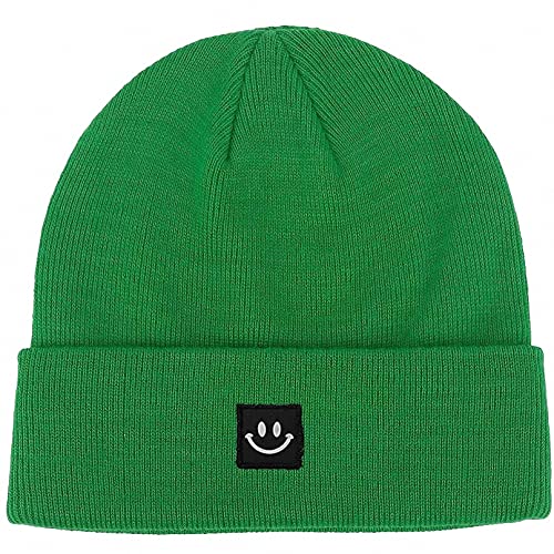 Image of 55cube Knit Beanie Hat Cuffed Plain Skull Cap for Men Women