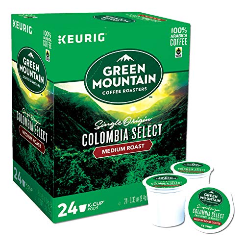 Image of Green Mountain Coffee Roasters Colombia Select, Single-Serve Keurig K-Cup Pods, Medium Roast Coffee, 24 Count (Pack of 2)