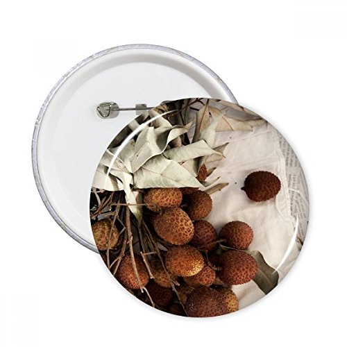 Pins litchi tropical multicolore pour personnaliser un sac à dos