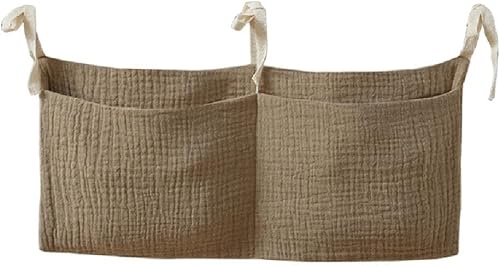 Bolsa organizadora de cabecera para bebé, bolsa de almacenamiento de pañales portátil, biberón, bolsa organizadora, bolsas de almacenamiento