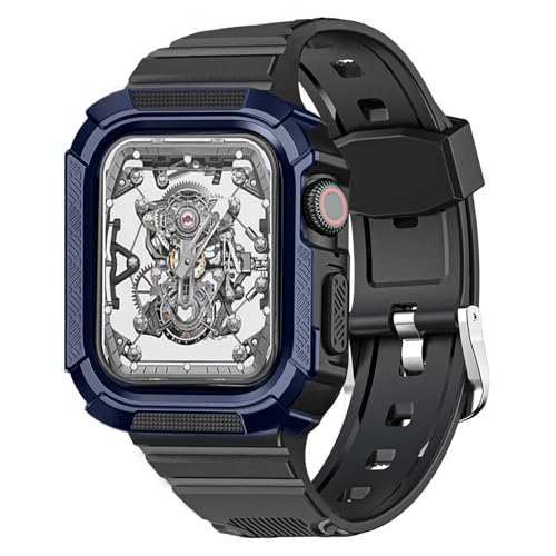 [CABOBE] Apple Watch �o���h �P�[�X ��̌^ �Ή� 49mm 45mm 44mm 42mm 41mm 40mm 38mm �A�b�v���E�I�b�` �o���h �A�b�v���E�I�b�` �x���g TPU�P�[�X ��̌^ Apple Watch Series 9