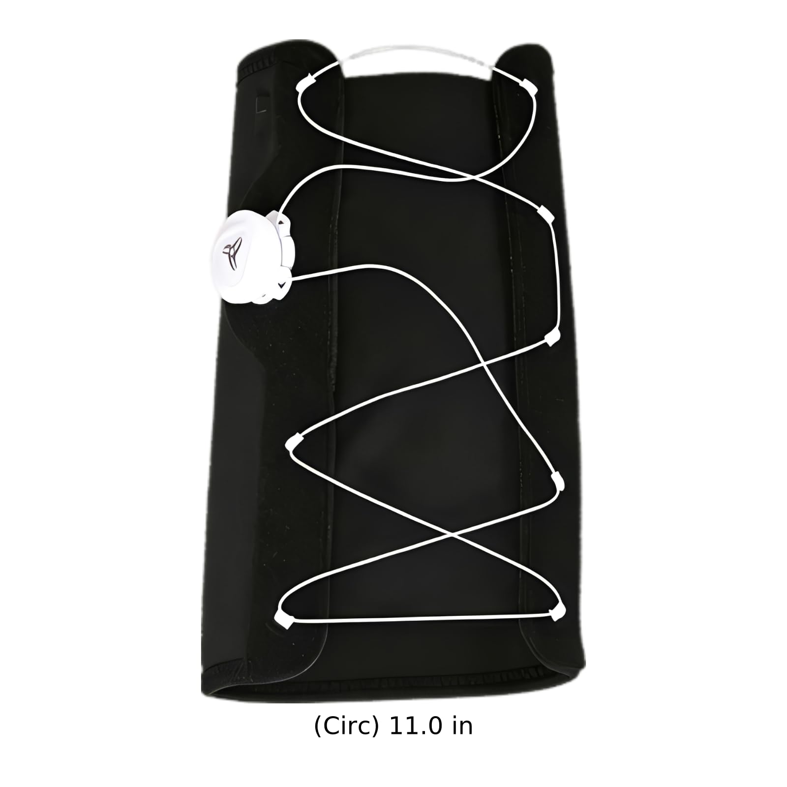 Generisch Supporto per allenamento e gomito con manopola a sgancio rapido, supporto per braccio da golf da 23 cm con 4 barre in acciaio, per la parte superiore del braccio da 24 a 28 cm, per